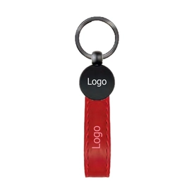 Deri-Metal Anahtarlık