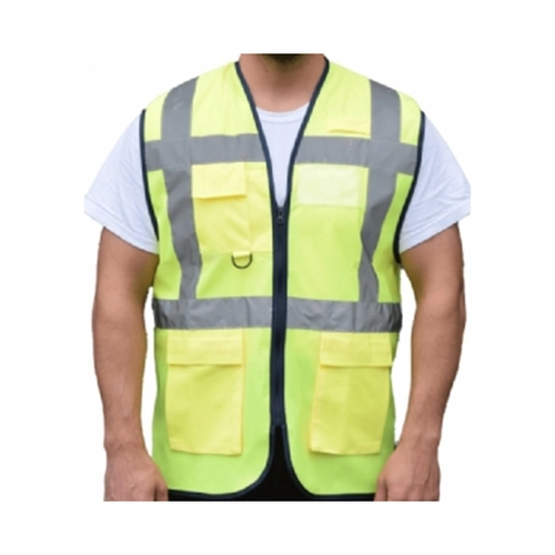 Premium İkaz Yeleği Sarı