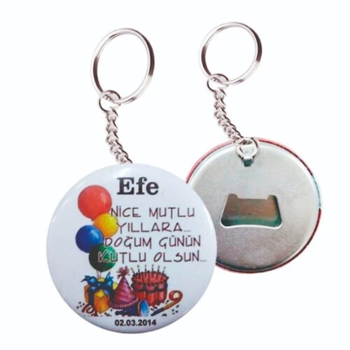 Açacaklı Buton Anahtarlık